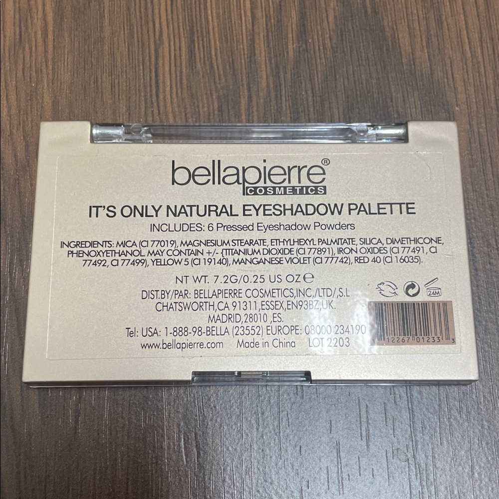 Bellapierre Cosmetics Eyeshadow Pallet 7.2 G - Picture 6 of 7
